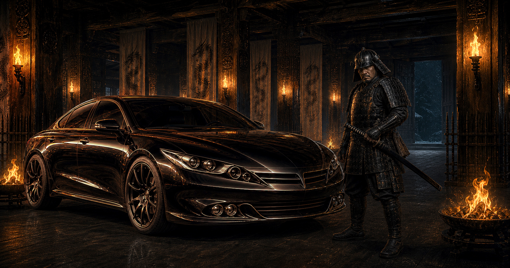 Photoshop edit v11 with stronger scale and warm reflections